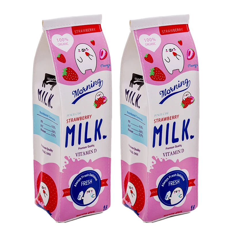 Milk Carton Kawaii Pencil Case