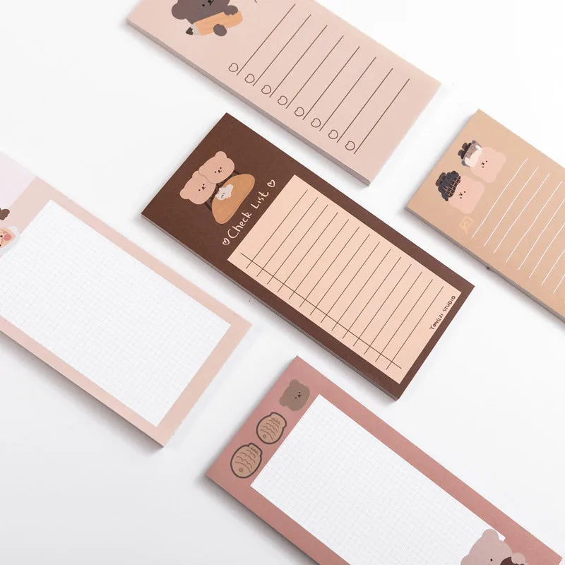 Cozy Bear Note Pads