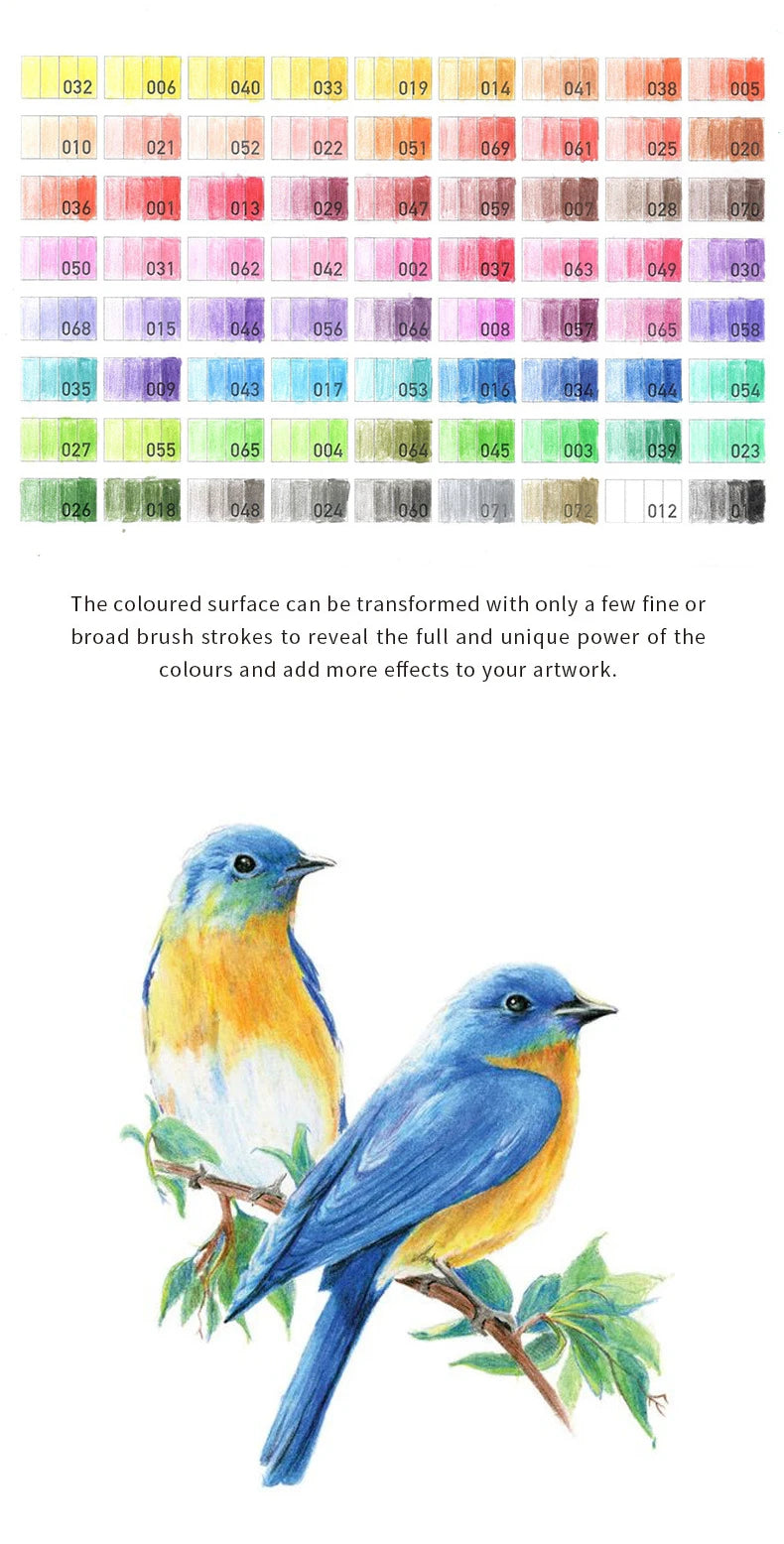 Color Universe Professional Oily Colored Pencil Set