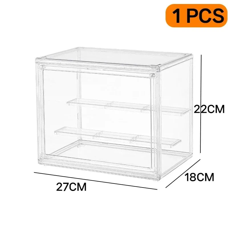 Treasure Cube Transparent Display Organizer Cabinet