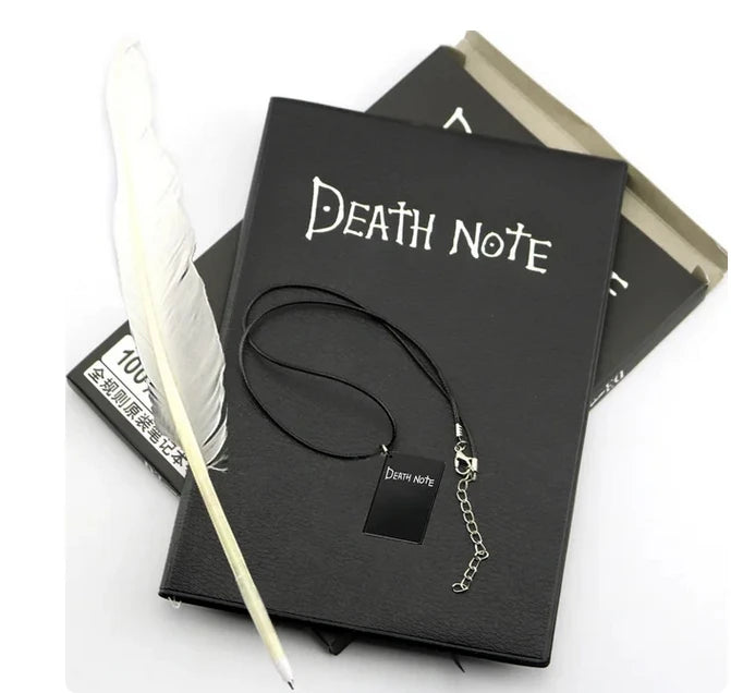 Death Note Leather Journal Set