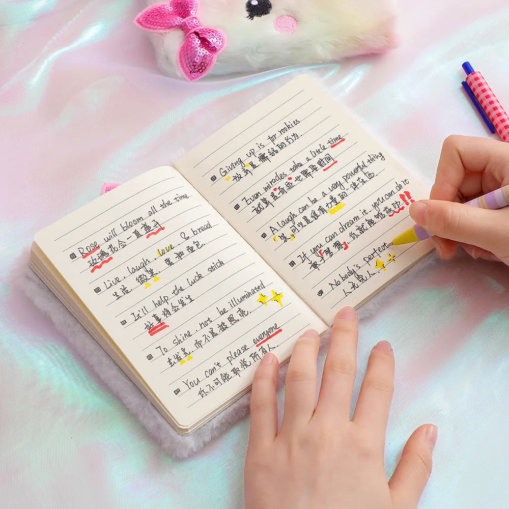 Dreamy Fluff Plush Notebook
