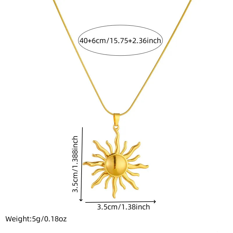 Golden Sunshine Pendant