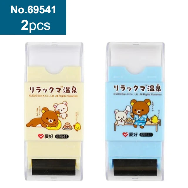 Rilakkuma All-in-One Eraser, Dust Roller, and Pencil Sharpener