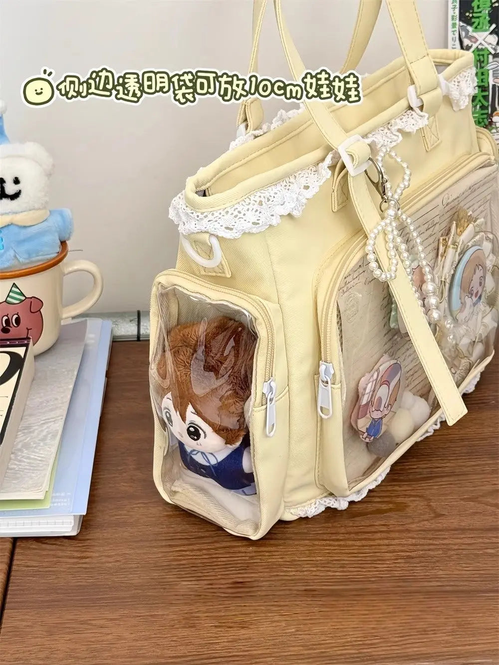 Kawaii Dreams Ita Clear Tote Bag