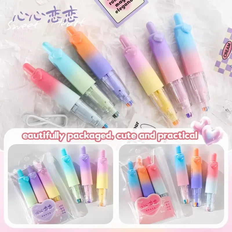 HeartPop Twin Tips Highlighters Set