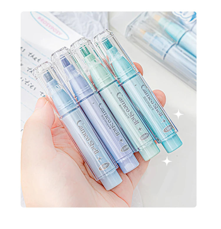 Mermaid Mist Sparkling Fluorescent Highlighters