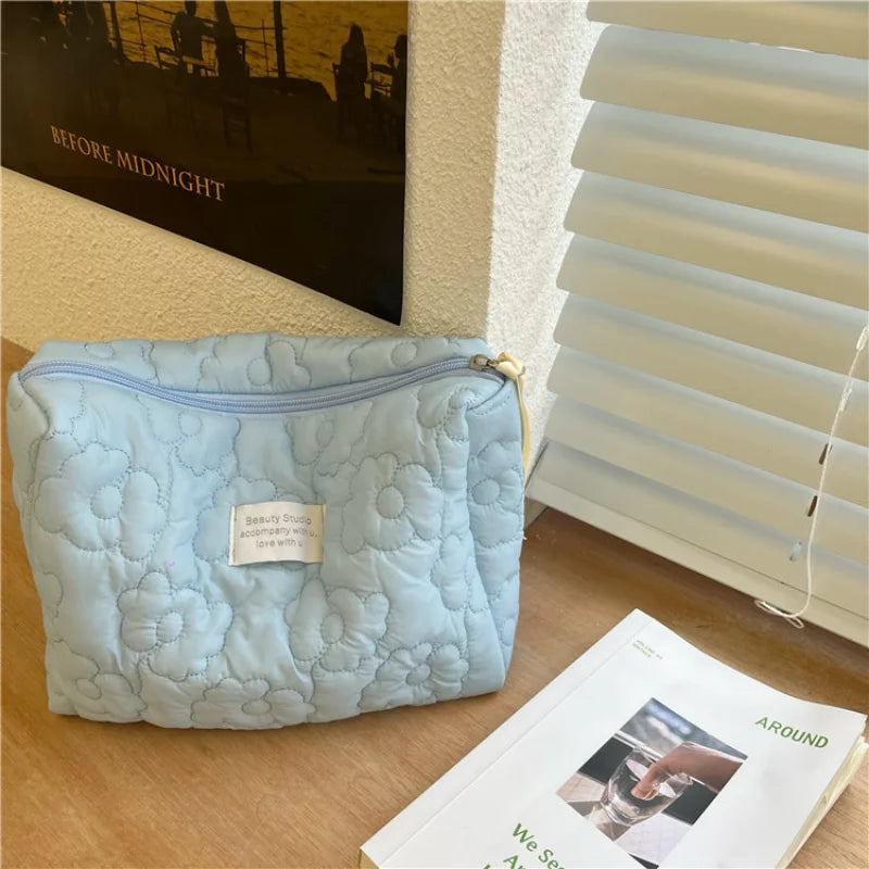 Puffy Dreams Floral Travel Toiletry Bag