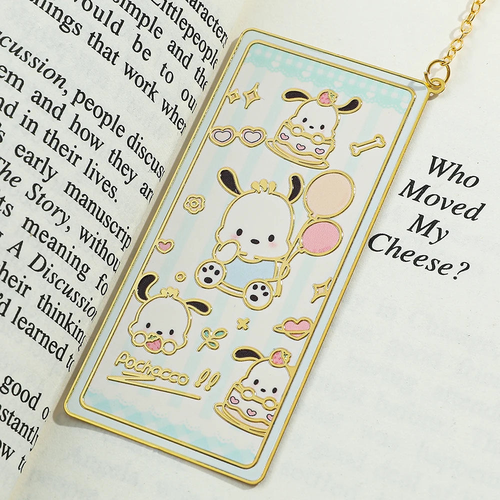 Sanrio Dreams Metal with Chain Bookmark