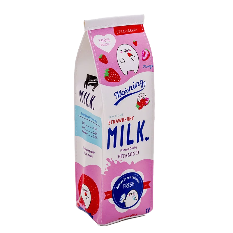 Milk Carton Kawaii Pencil Case