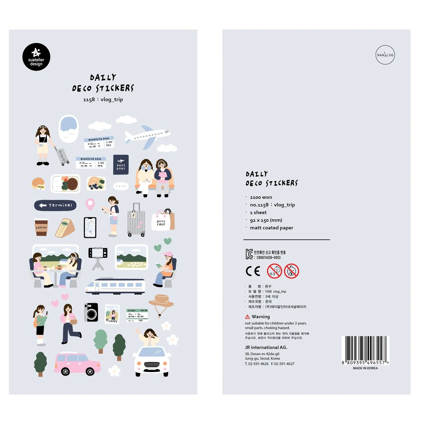 Suatelier Cottagecore Daily Life Stickers