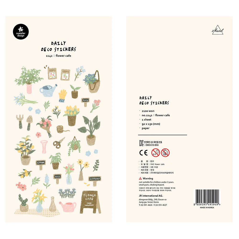 Suatelier Cottagecore Daily Life Stickers
