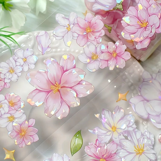Crystal Blossom Decorative Stickers