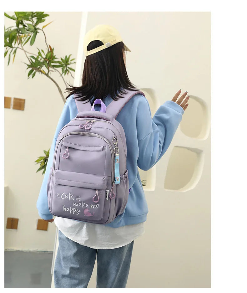 Purrfectly Happy Paws Backpack