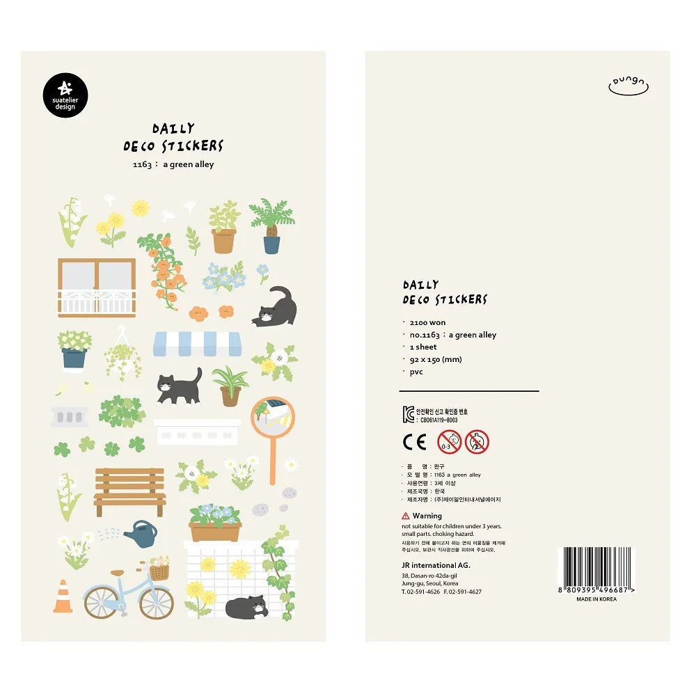 Suatelier Cottagecore Daily Life Stickers