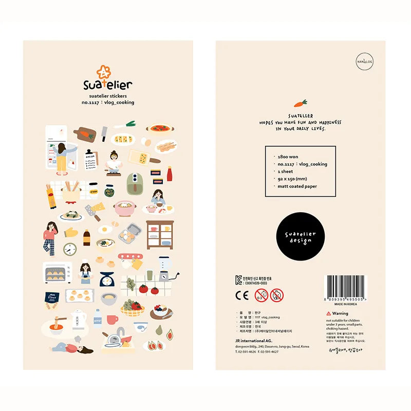 Suatelier Cottagecore Daily Life Stickers