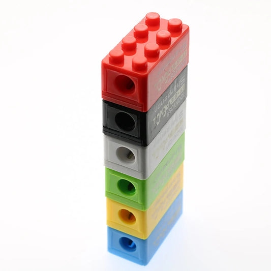 Colorful Building Block Pencil Sharpener