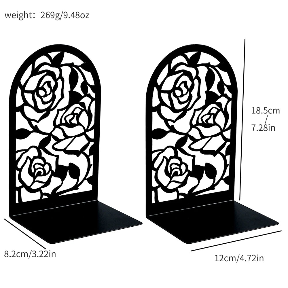 Decorative Rose Garden Bookend