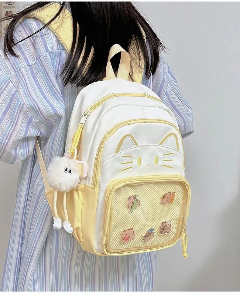 Neko Cutie Ita Y2K Cat Display Backpack