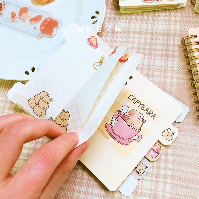 Capybara Café Notebook