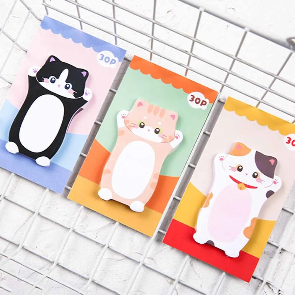 Paw-sitive Kitty Sticky Notes
