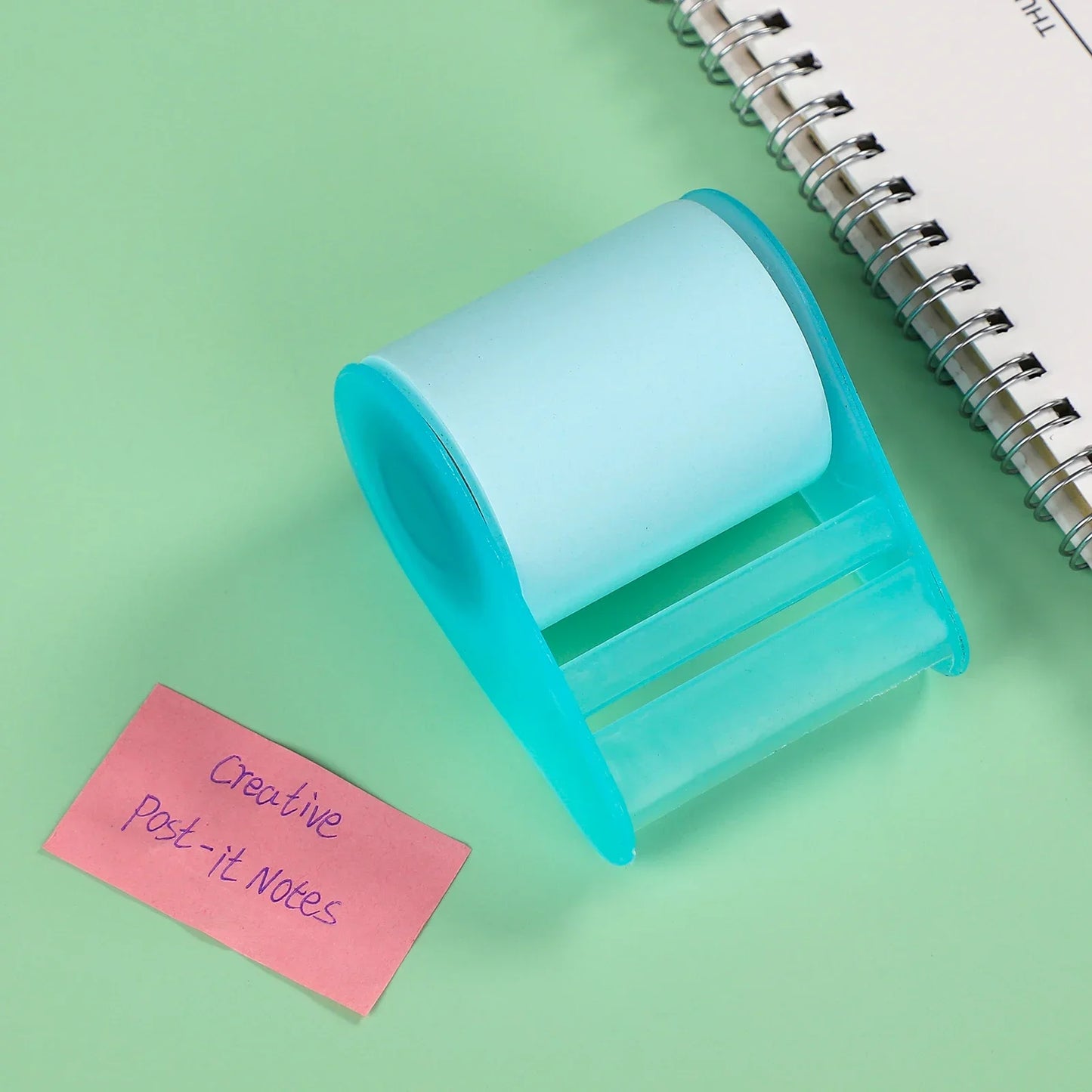 Peelie Pals Pastel Roller Sticky Notes (with Dispenser)