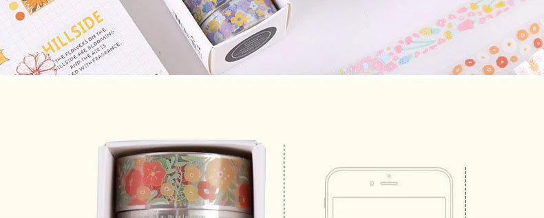 Whimsical Wonders Transparent Sticker Rolls