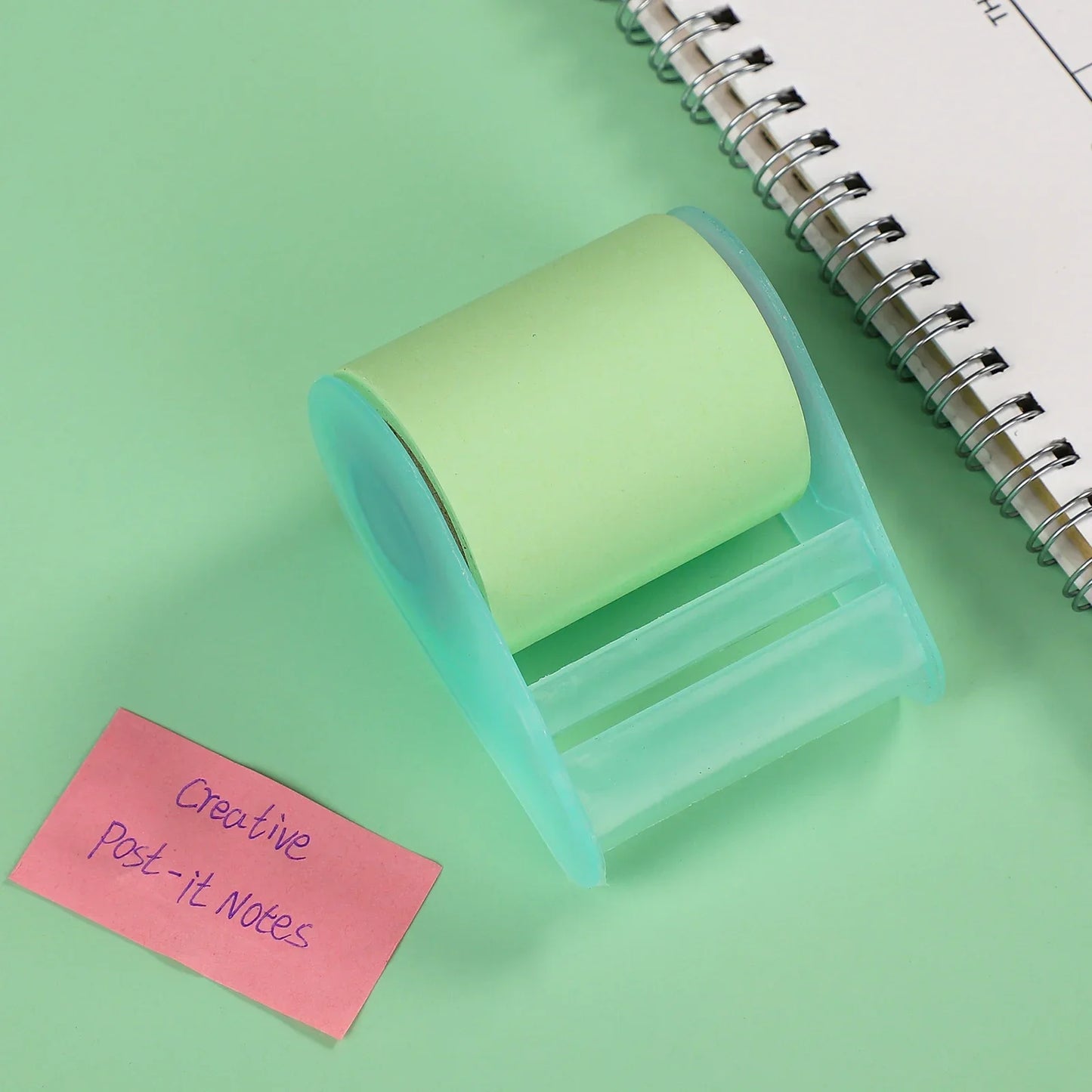 Peelie Pals Pastel Roller Sticky Notes (with Dispenser)