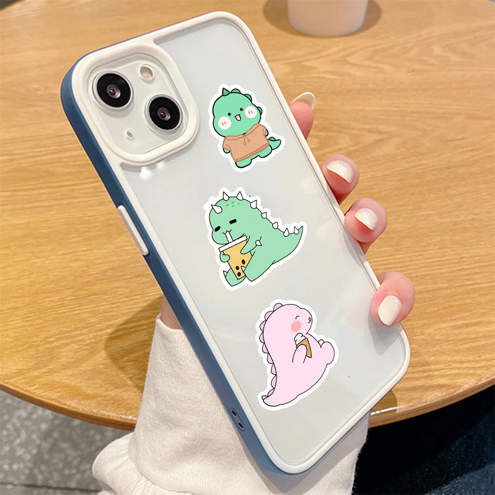 Rawr & Shine Green Dinosaur Sticker Set