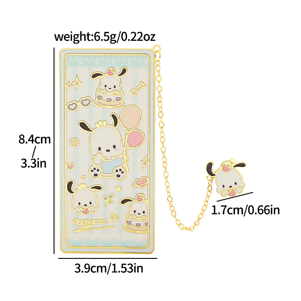Sanrio Dreams Metal with Chain Bookmark