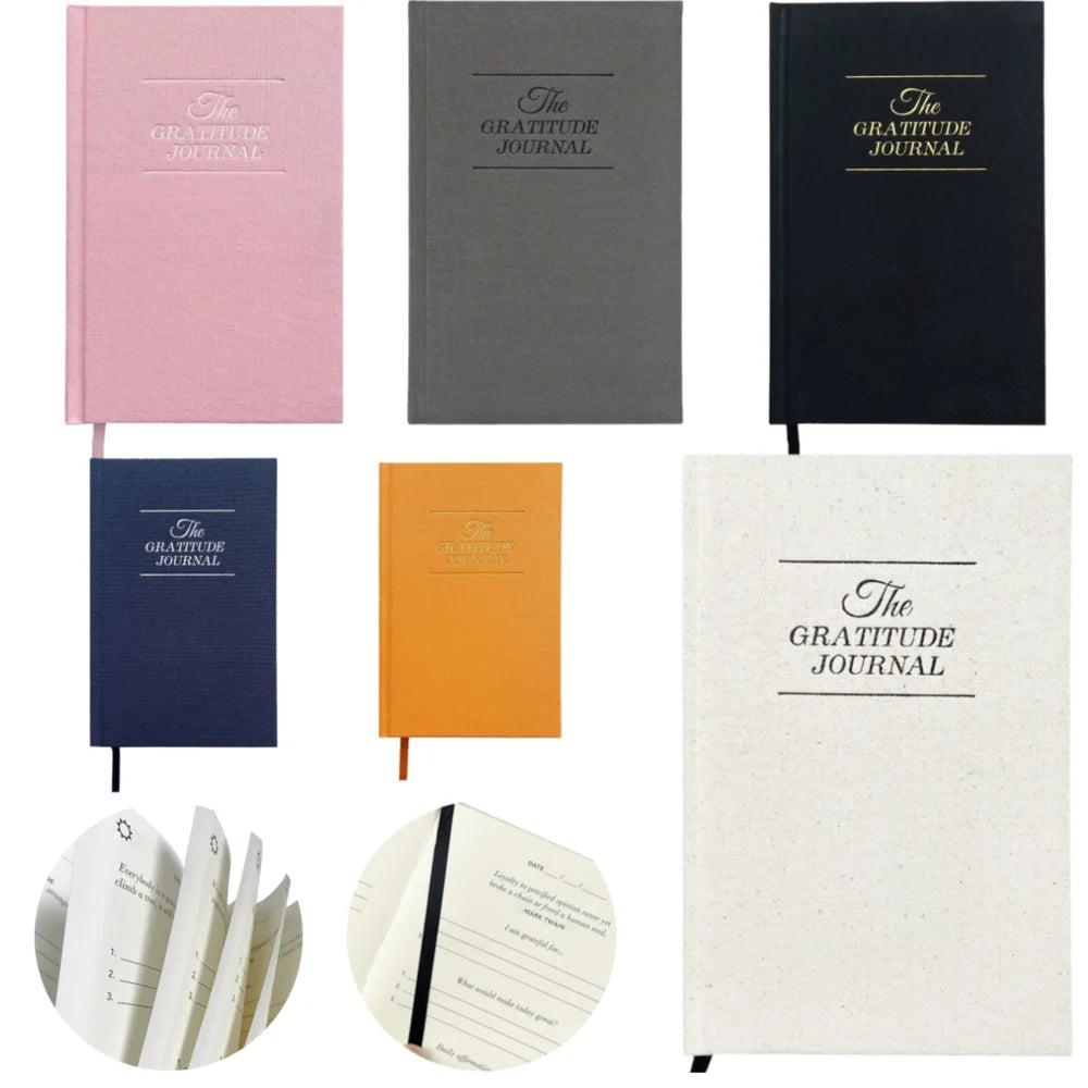 Daily Gratitude and Reflection Journal Notebook