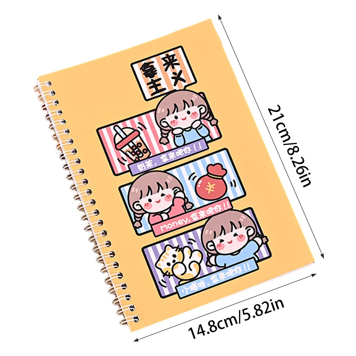 Pastel Pals and Adorable Adventures Notebook