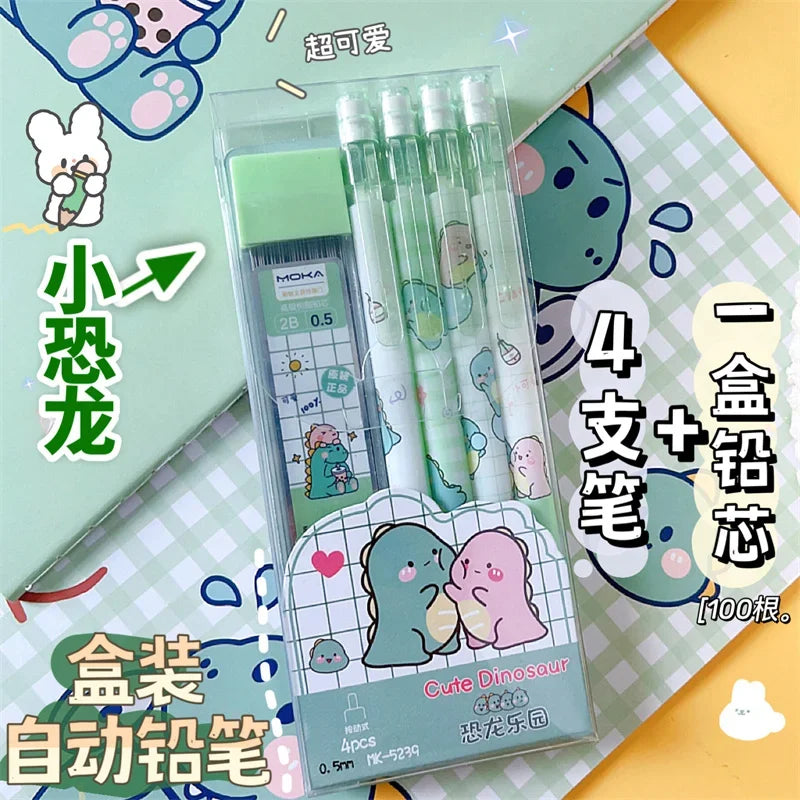 Sweetie Saurus Mechanical Pencils with Refills