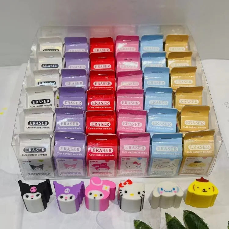 Sanrio Mini Milk Moo Erasers