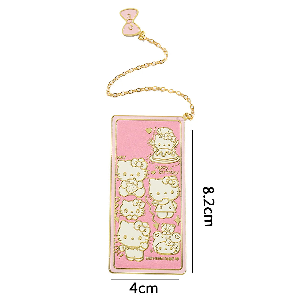 Sanrio Dreams Metal with Chain Bookmark