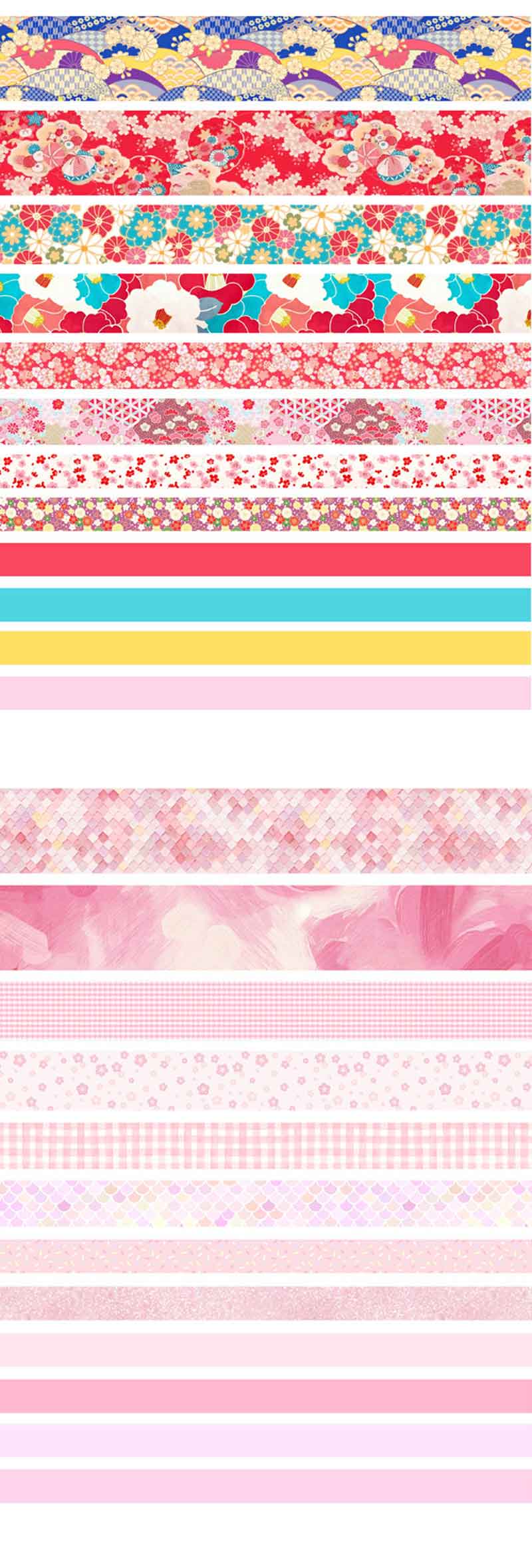 Chinese Palace Style Washi Tapes