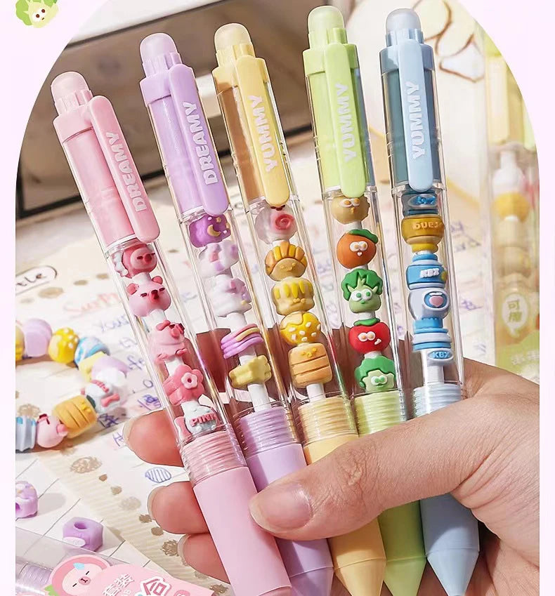 Squishy Friends Erasable Ballpoint Pens