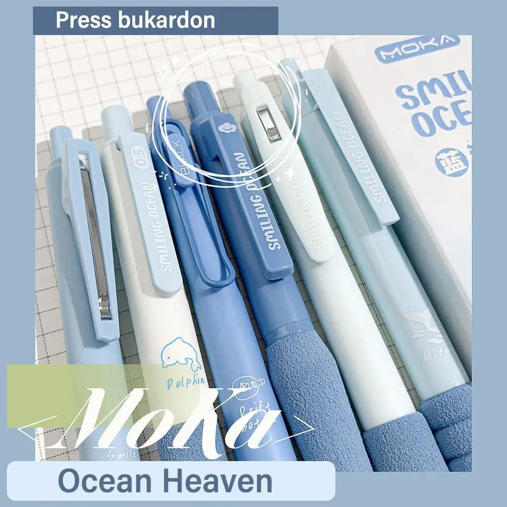 Cotton Candy Soft Grip Gel Pen Set