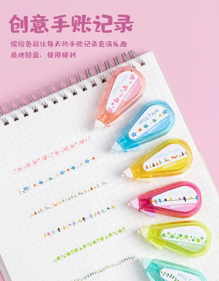 Whimsy Line Deco Correction Tape