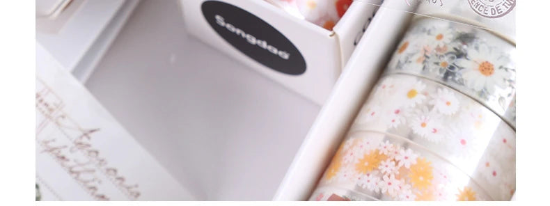 Whimsical Wonders Transparent Sticker Rolls