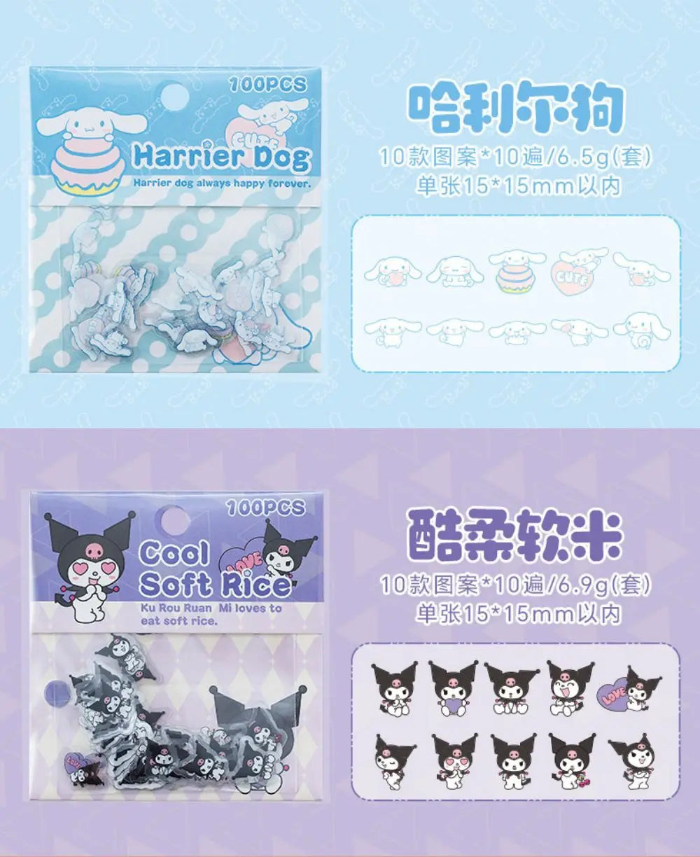 Sanrio Kawaii Mini Stickers