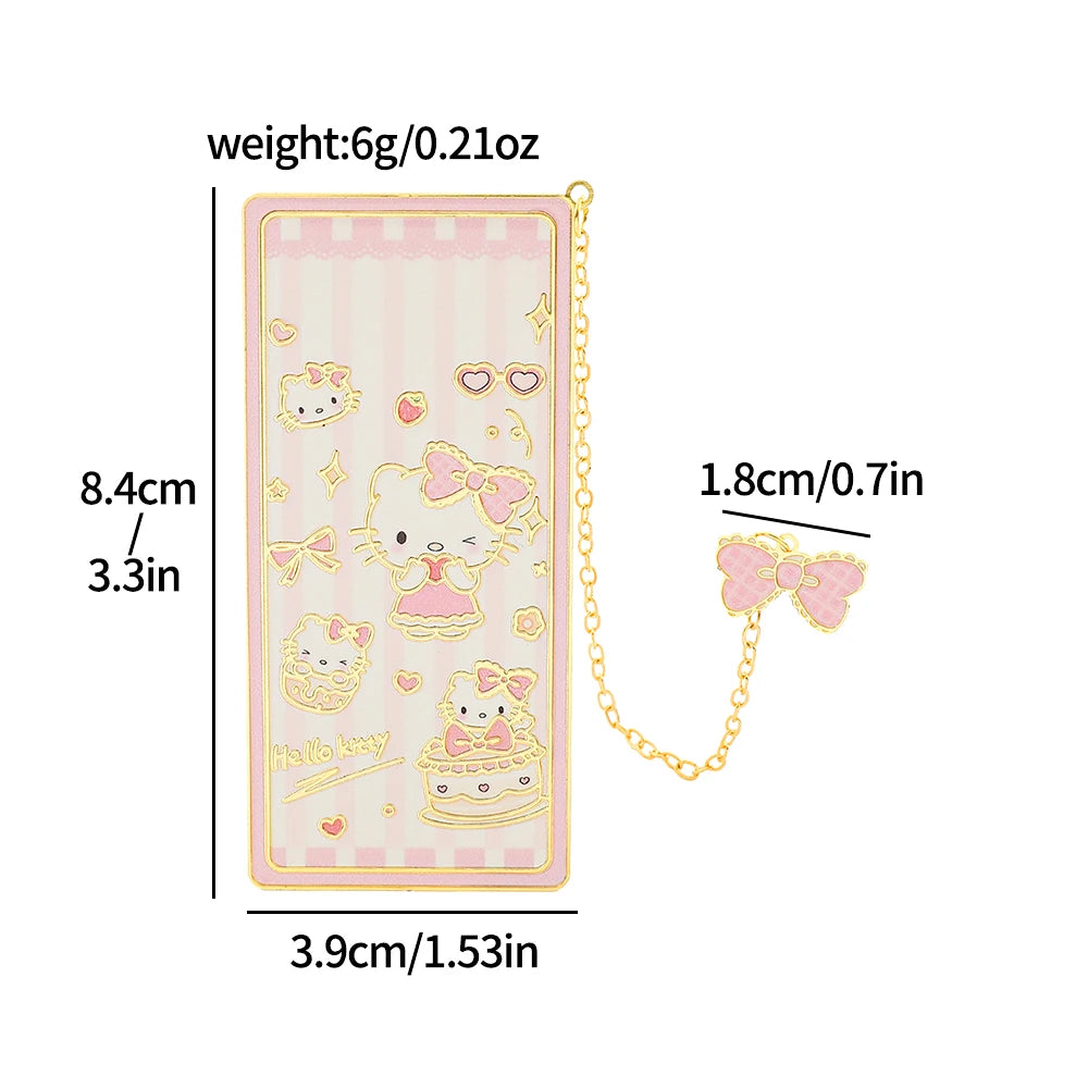 Sanrio Dreams Metal with Chain Bookmark