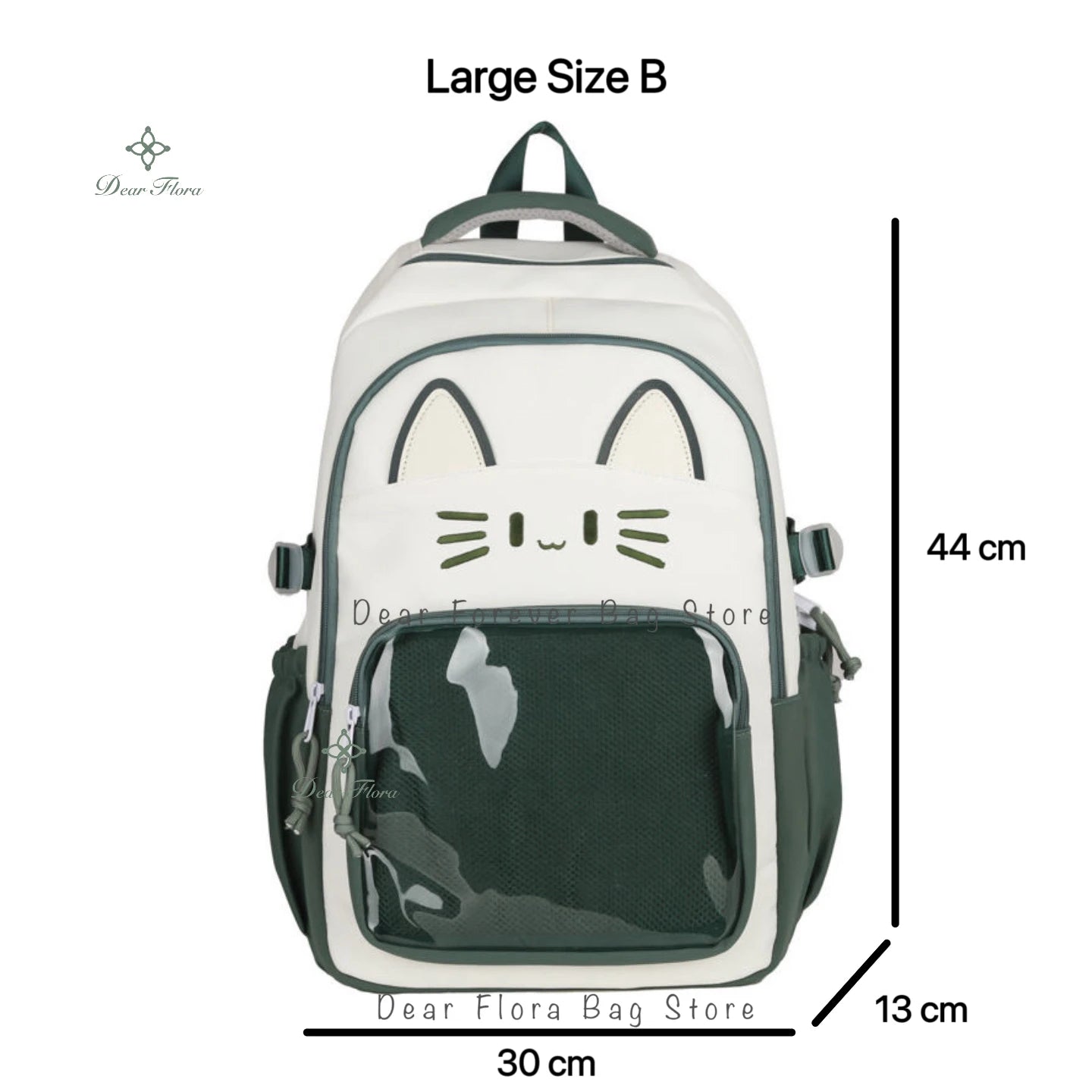 Neko Cutie Ita Y2K Cat Display Backpack