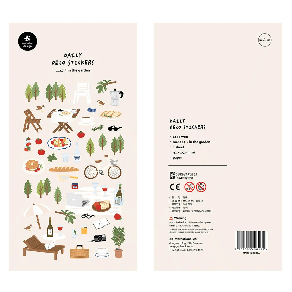 Suatelier Cottagecore Daily Life Stickers
