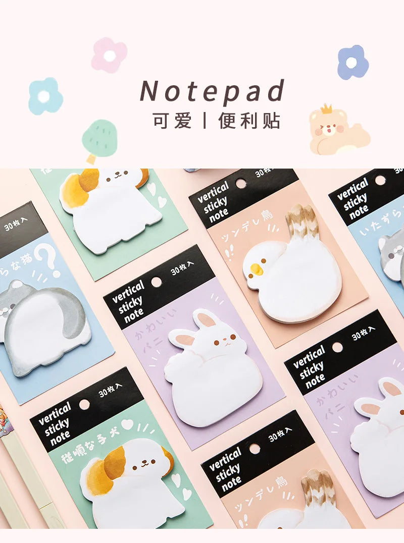 Pawsy Notes Animal Sticky Notes