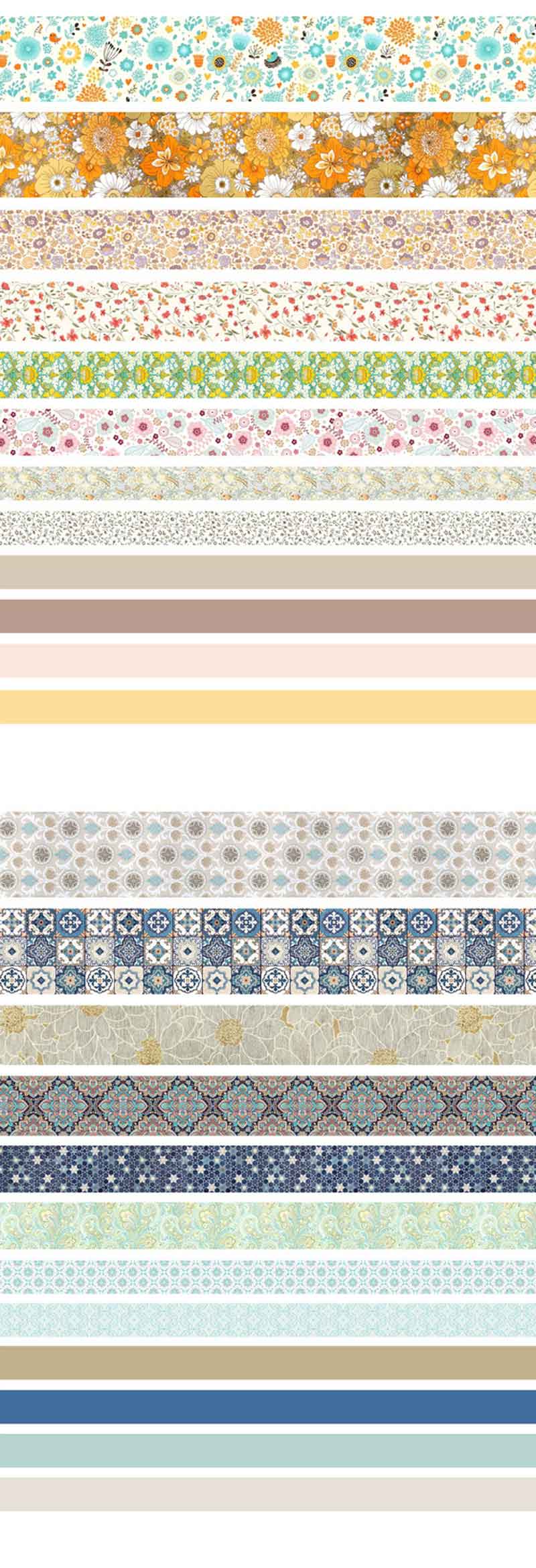 Chinese Palace Style Washi Tapes