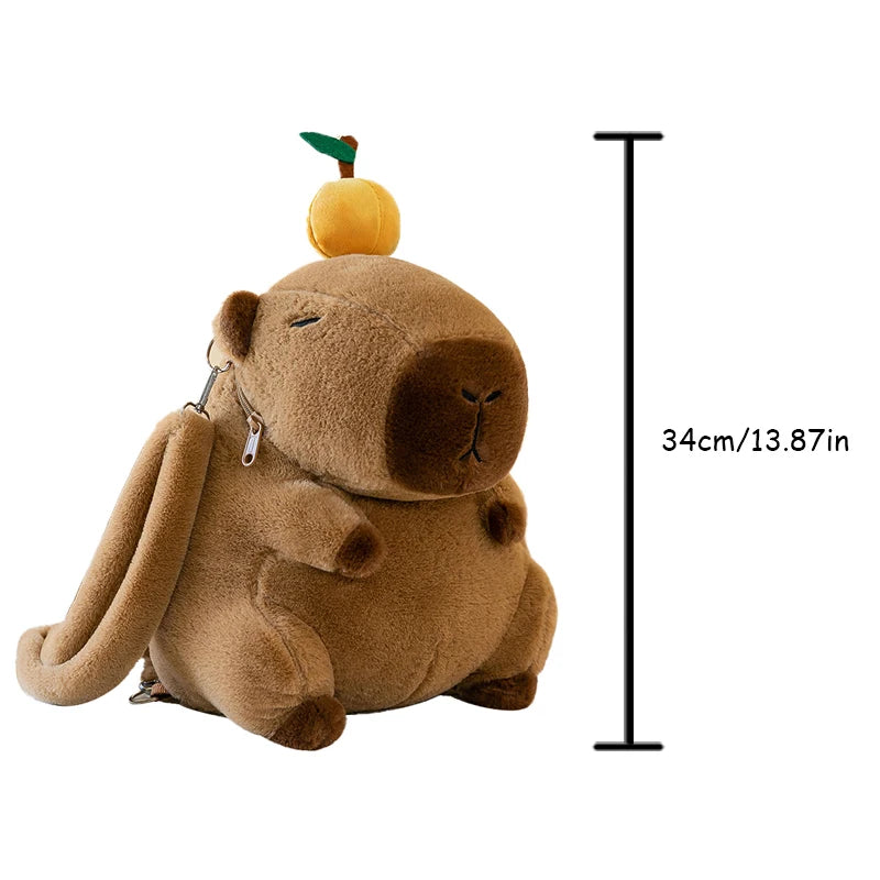 Sleepy Snout Capybara Softie Backpack
