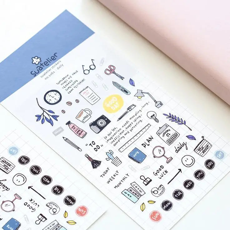 Suatelier Cottagecore Daily Life Stickers