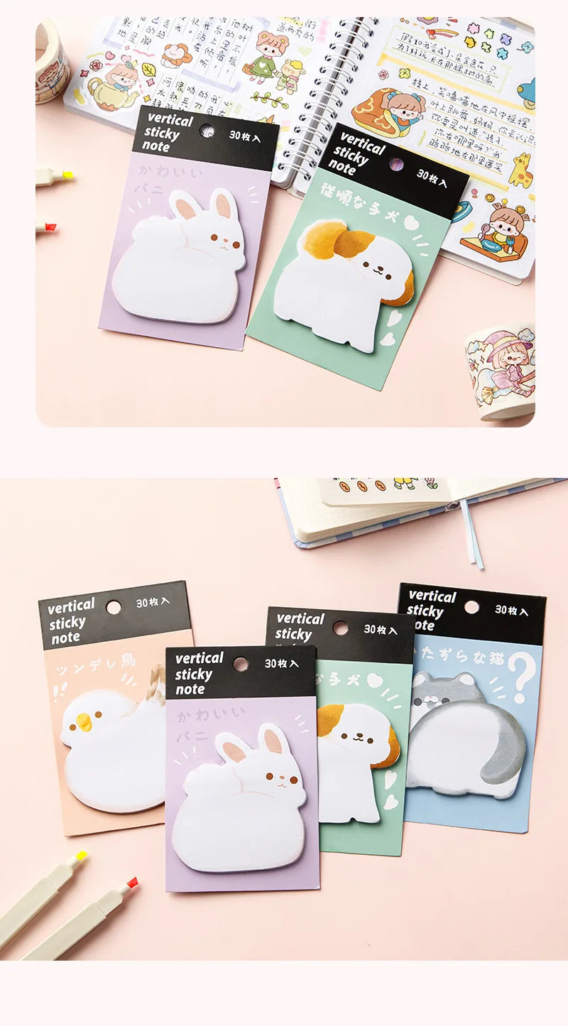 Pawsy Notes Animal Sticky Notes