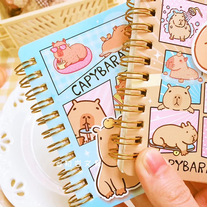 Capybara Café Notebook